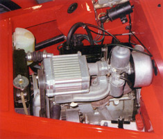 Supercharged Kitten engine